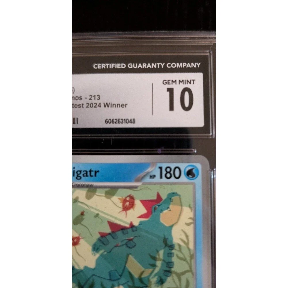 Grade 10 – Feraligatr Illustration Contest 2024 Black Star Promo